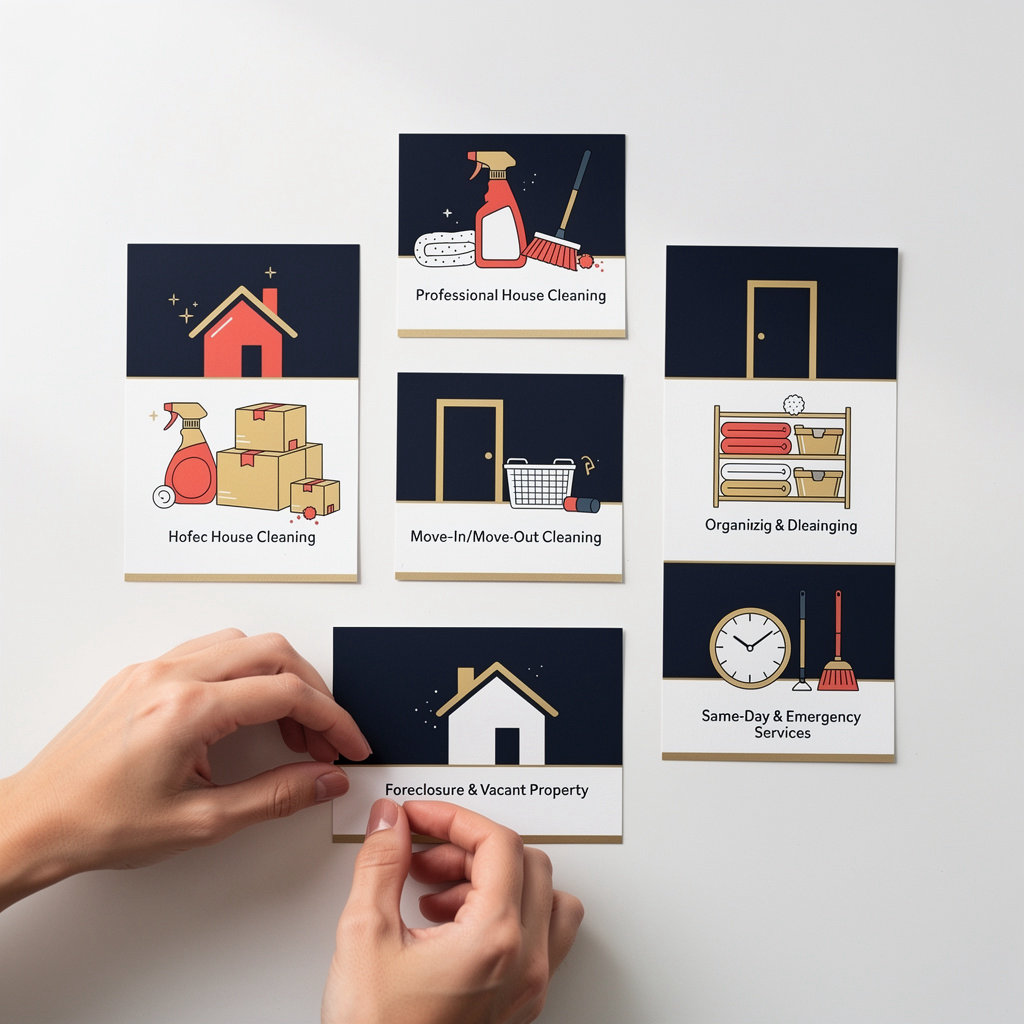 Castle Royal Services professional cleaning and organizing services in Blountville, TN